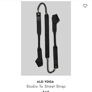 ISO IM LOOKING for this ALO Yoga Black Studio Strap